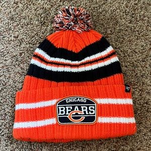 Chicago bears Pom knit hat